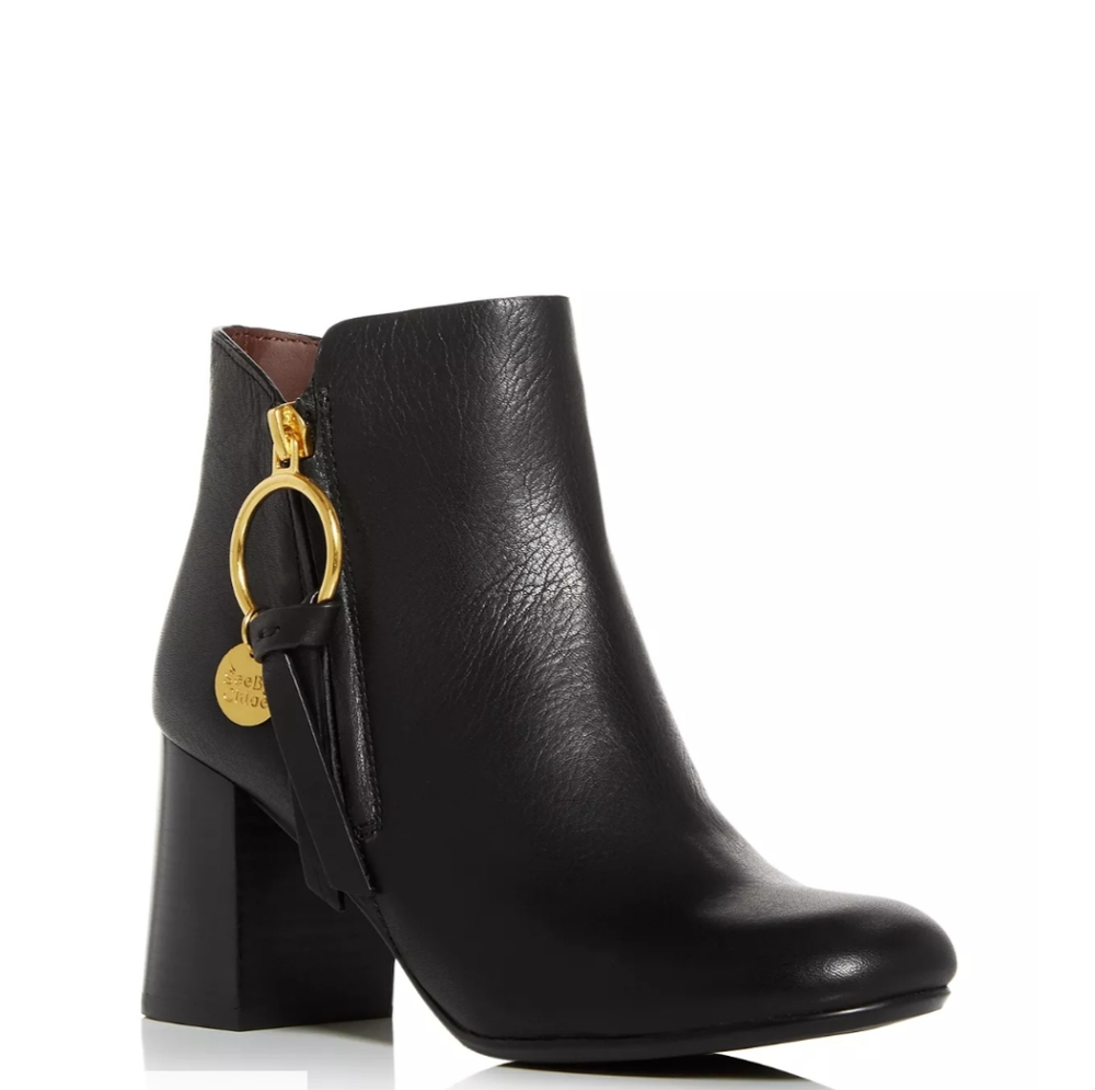 See by Chloe Black Booties